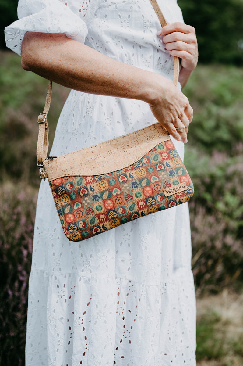 Damen Handtasche Nachhaltige Vegane Handtaschen Braune Vegane Tasche