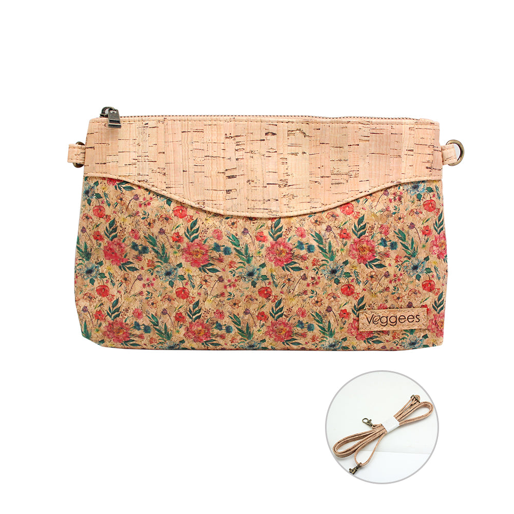 Vegane Umhängetasche / Crossbody Bag aus Kork Florina