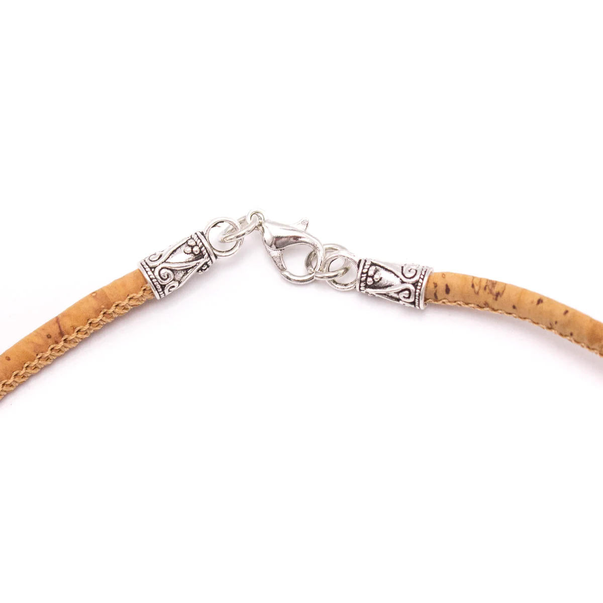 Vegane Halskette aus Naturkork "Lebensbaum"
